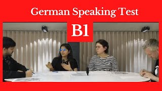 German Speaking Test Level B1 Goethe Mündliche Prüfung B1 Goethe 2024 [upl. by Chaddie683]