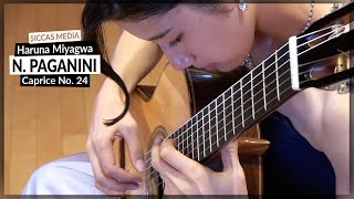 Haruna Miyagawa plays Caprice No 24 by Paganini  Siccas Media [upl. by Alber]