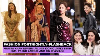 Mahira Khan I Wedding Wardrobe I Humsafar I Cannes I QAZ I Raees I M by Mahira I AHI [upl. by Anawad]