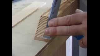 Hand Cut Miter Joints Japanese Joinery Style [upl. by Marcellus]