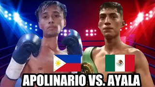 APOLINARIO vs AYALA HIGHLIGHTS  PINOY NAUNAHAN ang LUPET NG BAWI [upl. by Kiona]