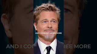 Incredible advice from Brad Pitt speech bradpitt motivationalspeech destination journey life [upl. by Perot]