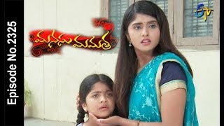 Manasu Mamata  4th July 2018  Full Episode No 2325  ETV Telugu [upl. by Airdnaed64]