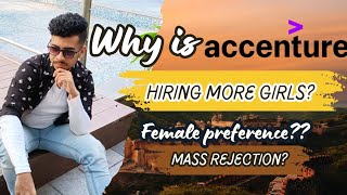 Why is Accenture Hiring more girls  Actual reason [upl. by Karie640]