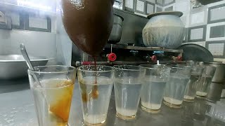 Lemon Tea Making video Tamilnadu Vellore Mavattam Pernambut sn Tea Stall Master Waseem [upl. by Nileuqaj]