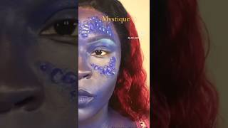 Mystique XMan Cosplay Halloween Makeup Tutorial [upl. by Dibri800]