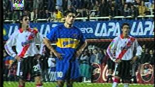 BocaRiver Libertadores 2000 Regreso de palermo [upl. by Studley]