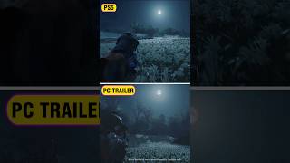 Ghost of Tsushima PS5 VS PC Comparison [upl. by Helman]