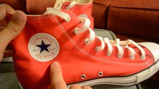 Converse All Star Hi Chuck Taylor  Red [upl. by Ideih783]