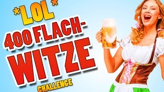 400 Flachwitze Challenge [upl. by Fagan]