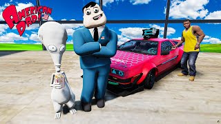 Stealing Cars from American Dad in GTA 5 [upl. by Ttirb840]