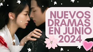 💌 LOS NUEVOS KDRAMAS amp CDRAMAS QUE LLEGAN EN JUNIO 2024  Melidrama [upl. by Eidson]