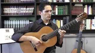 2012 Marcus Dominelli Classical Guitar [upl. by Etnemelc147]