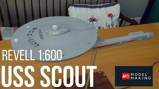 USS SCOUT Destroyer Star Trek Kitbash in 1600 scale [upl. by Marucci812]