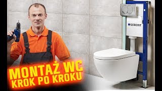 JAK ZAMONTOWAĆ WC z miską podwieszaną [upl. by Caleb333]