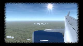 FSX  British Airways CityFlyer Embraer 170  Barcelona to London City Airport  Cinematic [upl. by Jem27]