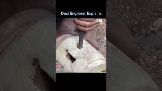 Genius welder Make a Wooden Cart Wheel shortsindia shortsfeed hindishorts shorts shortsviral [upl. by Otrebor580]