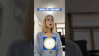 Vocal fry challenge Qual è il tuo record 😉👍🏻 tecnicavocale vocalexercises vocalcoach [upl. by Paryavi895]