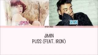 Jimin AOA  Puss feat Iron EngRomHan Picture  Color Coded HD [upl. by Akcire]