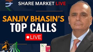 Sanjiv Bhasins Top Calls For Today Share Market Live  Stock Market Updates  Best Stocks to Buy [upl. by Traggat]