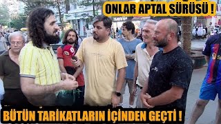 Dindar abi bütün tarikat ve cemaatlerin içinden geçti  ONLAR APTAL SÜRÜSÜ [upl. by Voorhis]