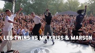 Les Twins vs Mr Kriss amp Marson  SZIGET festival 2022 [upl. by Ticon]