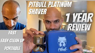 Skull Shaver Pitbull Platinum Review  1 Year Review [upl. by Wes]