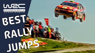 BEST RALLY JUMPS Famous WRC Jumps Fafe Jump Colins Crest with Novikov Ogier Meeke and more [upl. by Lashondra]