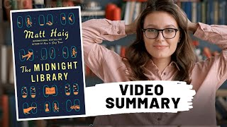 The Midnight Library video summary  the midnight library by matt haig [upl. by Lledner356]