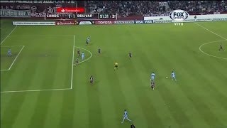 Lanús 1  1 Bolívar Copa Libertadores 2014 [upl. by Aissatan495]