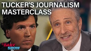 Jon Stewart on Tucker Carlson’s Putin Interview amp Trip to Russia  The Daily Show [upl. by Cozza356]