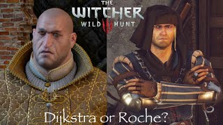 Should You Side With Dijkstra or Roche At the End of Reason of State  The Witcher 3 Wild Hunt [upl. by Daniell]