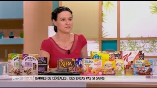 Barres de céréales  des encas pas si sains  Le Magazine de la santé [upl. by Fullerton668]