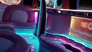 CUSTOM 2008 PINK 140INCH HUMMER LIMOUSINE BUILT BY WWWAMERICANLIMOUSINESALESCOM CALL 3107621710 [upl. by Ehcropal]