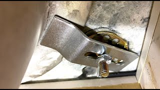 Installing Undermount Sink Clips  Granite  Quartz countertop [upl. by Artap]