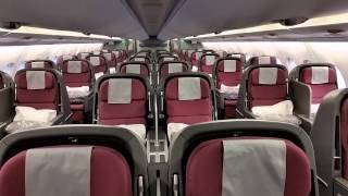 Qantas A380 cabin walkthrough  upper deck [upl. by Manchester]