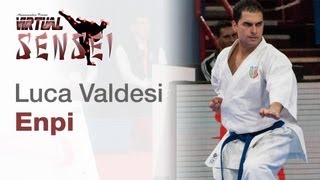 Luca Valdesi  Kata Enpi  21st WKF World Karate Championships Paris Bercy 2012 [upl. by Mariandi]