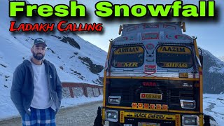 Ladakh Calling ⛰️  Fresh Snow ⛄️ Fall 10🌡️Temperatures 😱 [upl. by Meeharb]