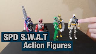 Power Rangers SPD SWAT Mode Action Figure Review [upl. by Klemens467]