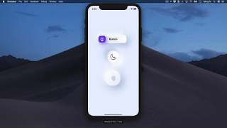 How to create Neumorphic buttons in SwiftUI [upl. by Frankie272]