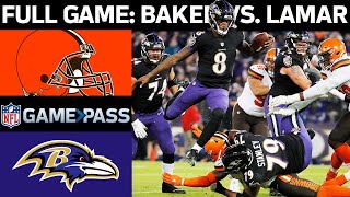 Browns vs Ravens Week 17 2018 FULL Game Rookies Baker Mayfield vs Lamar Jackson [upl. by Sivlek]