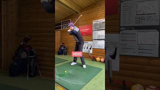 Shorten Your Golf Swing EASILY shorts [upl. by Etnaik]