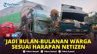 🔴Kondisi Sopir Truk Ugalugalan Tabrak 16 Mobil dan Motor di Tangerang Sekarat Usai Diamuk Massa [upl. by Drabeck]