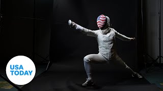 Reigning Olympic fencing champion Lee Kiefer continues Olympic dream  USA TODAY SPORTS [upl. by Goto]