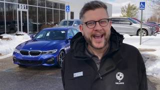 2019 BMW G20 3 Series Cold Start and Walk Around Portimao Blue Metallic 330i [upl. by Morrill]