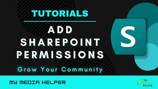 Add SharePoint Permissions to Group and Communication Sites [upl. by Akcinehs]