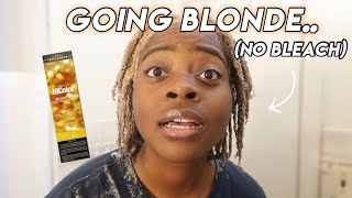 dye my hair with me pt2  Loreal HiColor Honey Blonde [upl. by Kettie]