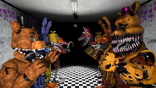 FNAFSFM Withered vs Jacko Animatronics [upl. by Akkire]