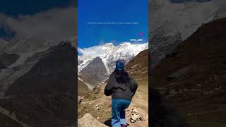 🗻♥️travel reels wanderluster uttarakhand mountains heartbrokenstatus uttrakhandi [upl. by Race37]