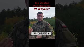 Jak Zostać Podoficerem w Wojsku shorts [upl. by Llohcin]